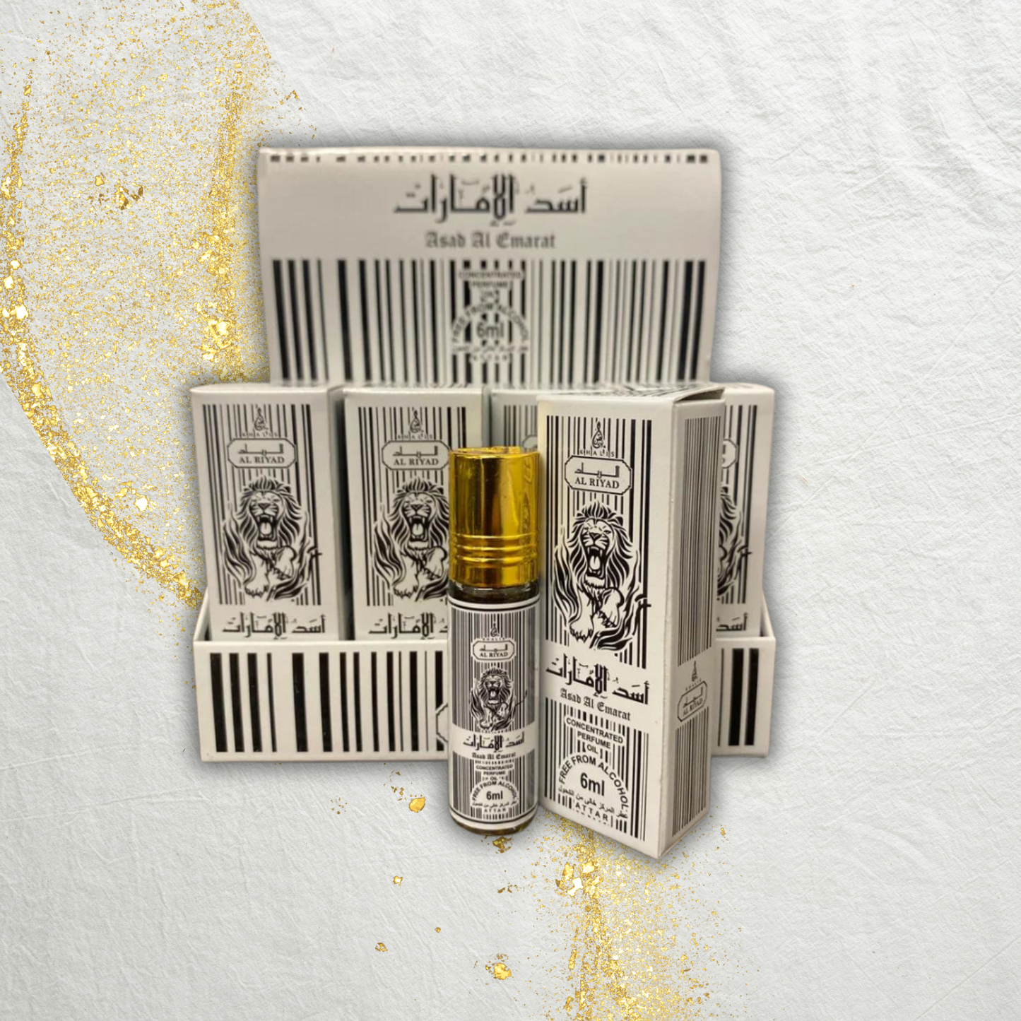 Al Riyad Asad Al Emarat Roll On Perfume Oil 10ml