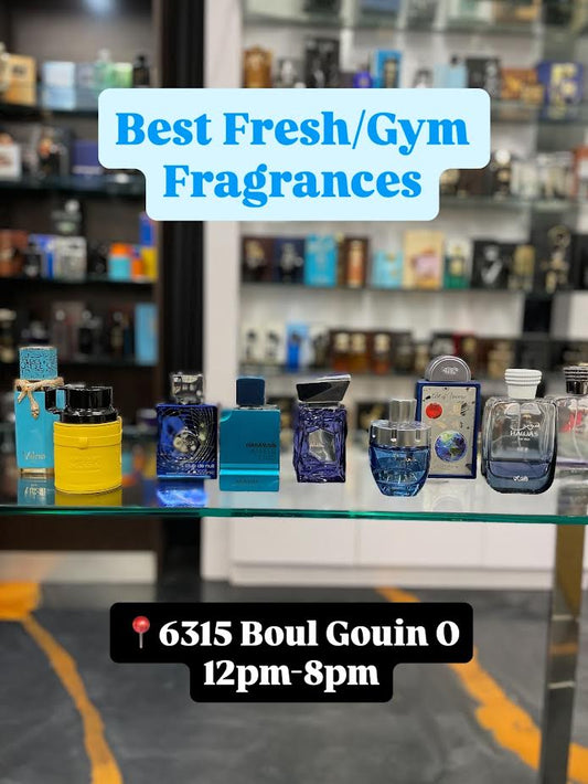 Top 5 Summer/Gym Fragrances