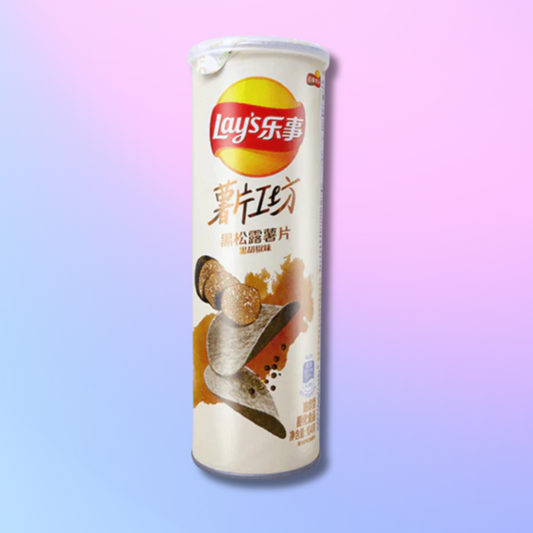 Lay’s Stax Black Truffle –China