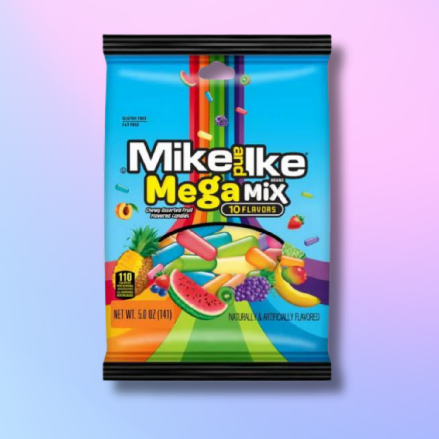 Mike & Ike Mega Mix Peg Bag 141 g