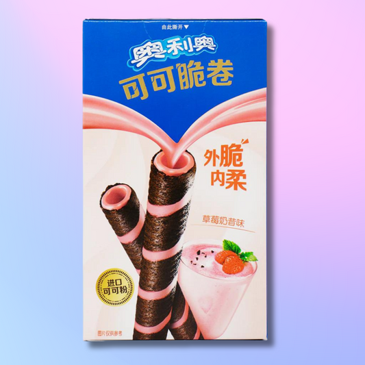 Oreo Cocoa Crisp Roll Strawberry 50g China