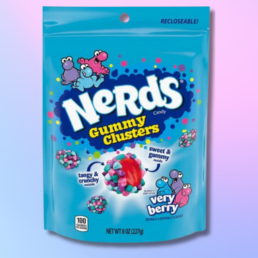 Nerds Gummy Clusters Very Berry 142g