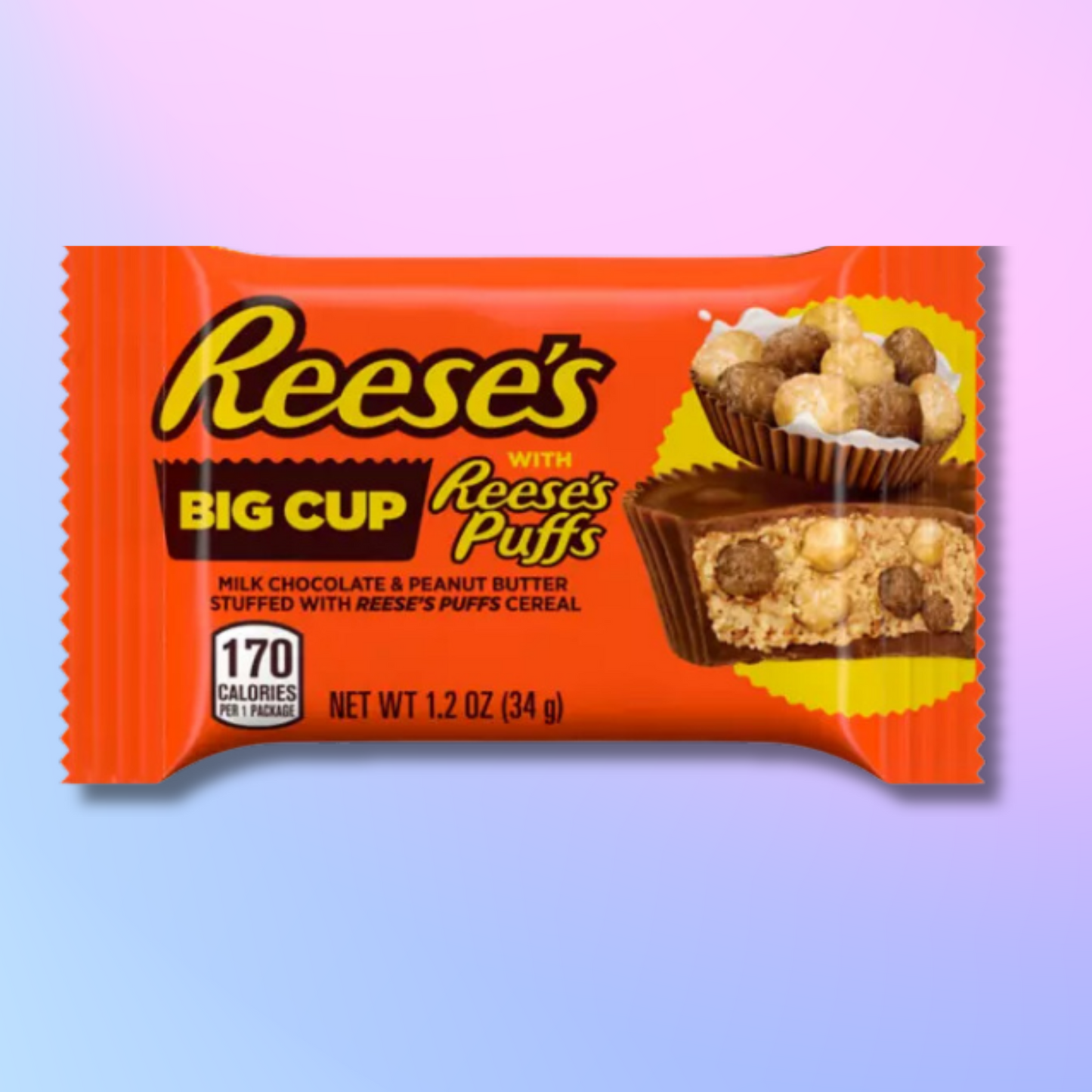 Reese's Big Cups with Reese's Puffs Cereal 34 g