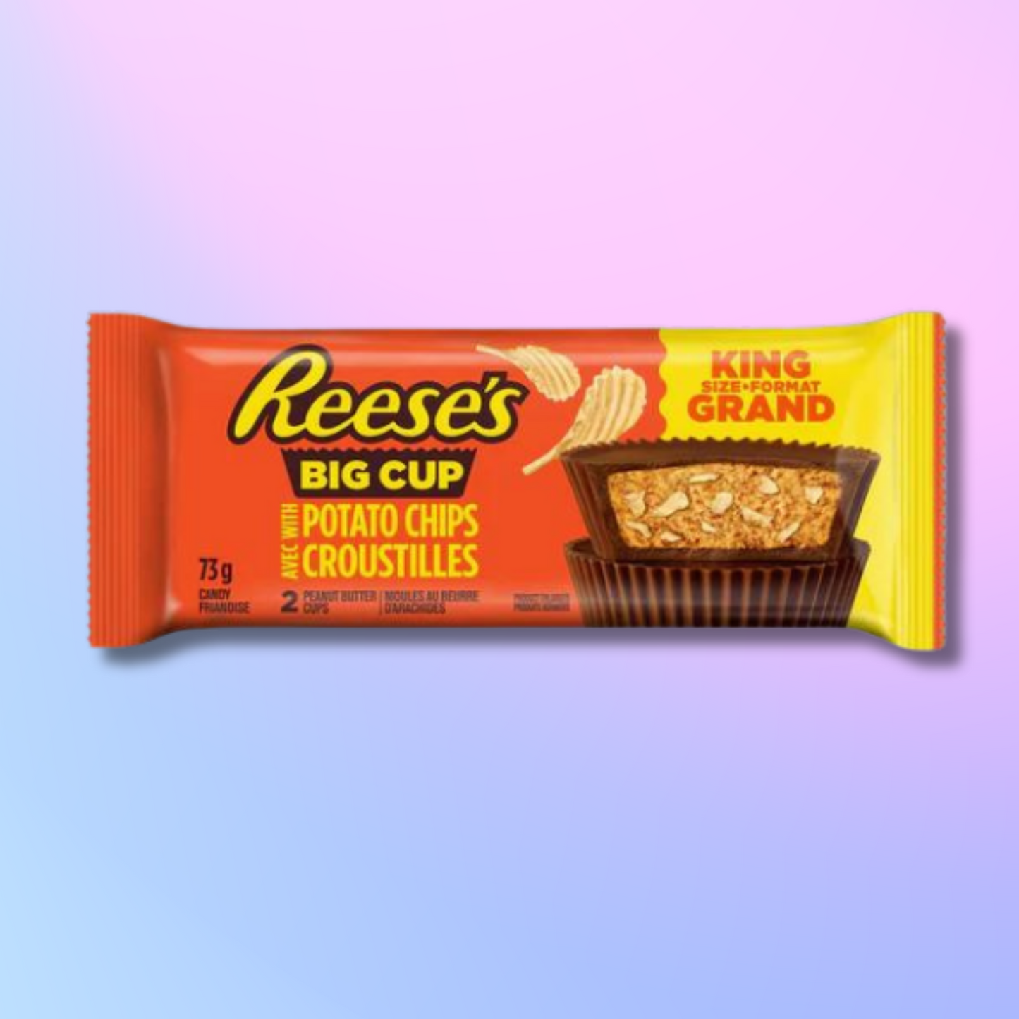 Reese’s Big Cup With Potato Chips