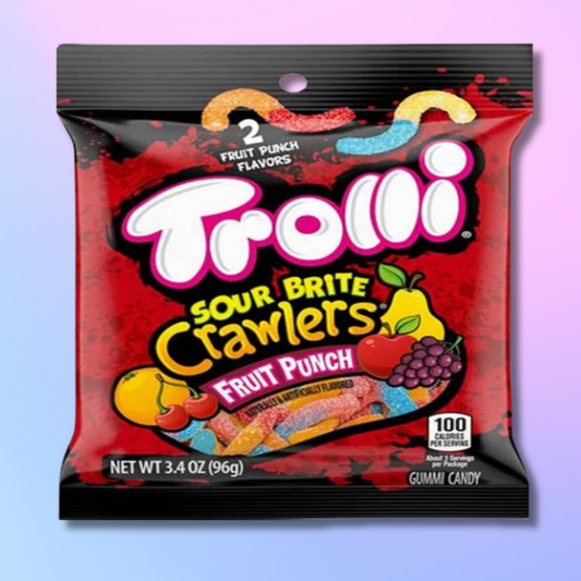 Trolli Sour Brite Crawlers Fruit Punch 96 g