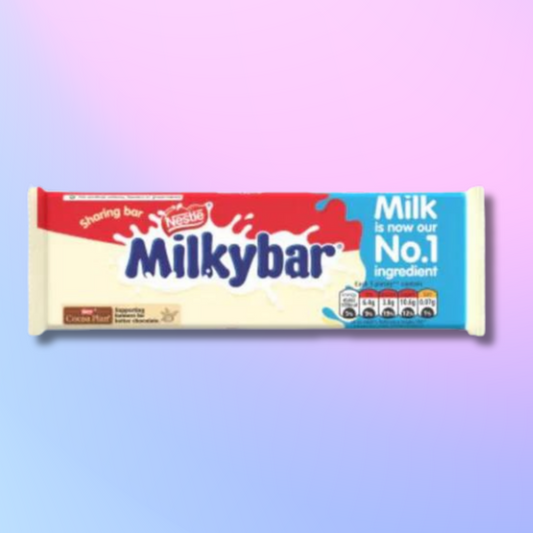 Uk Nestle Milkybar White Chocolate 90g