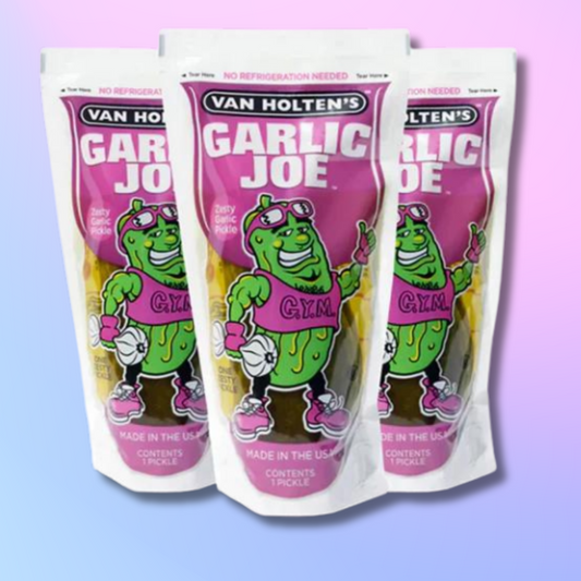 Van Holten King Size Pickle-in-a-Pouch Garlic Joe