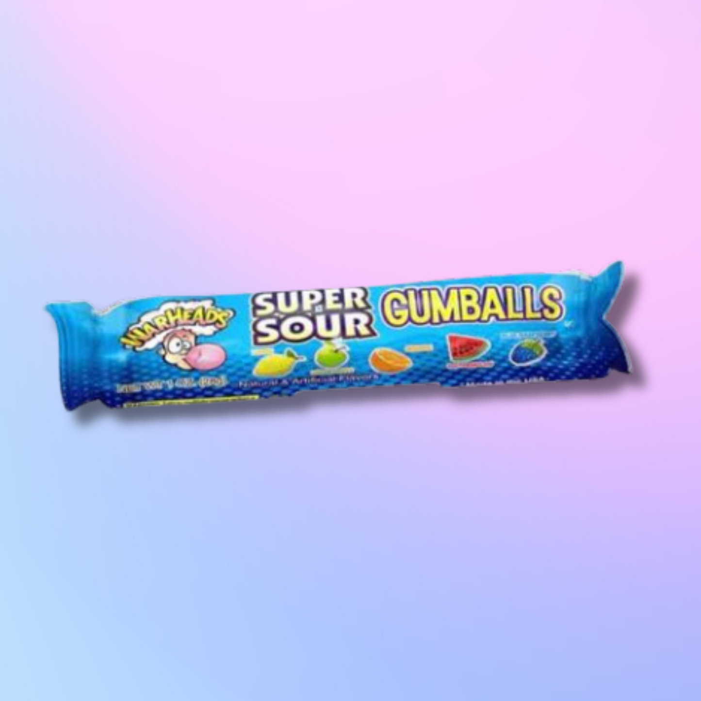 Warheads Super Sour 5-Ball Tube 1oz