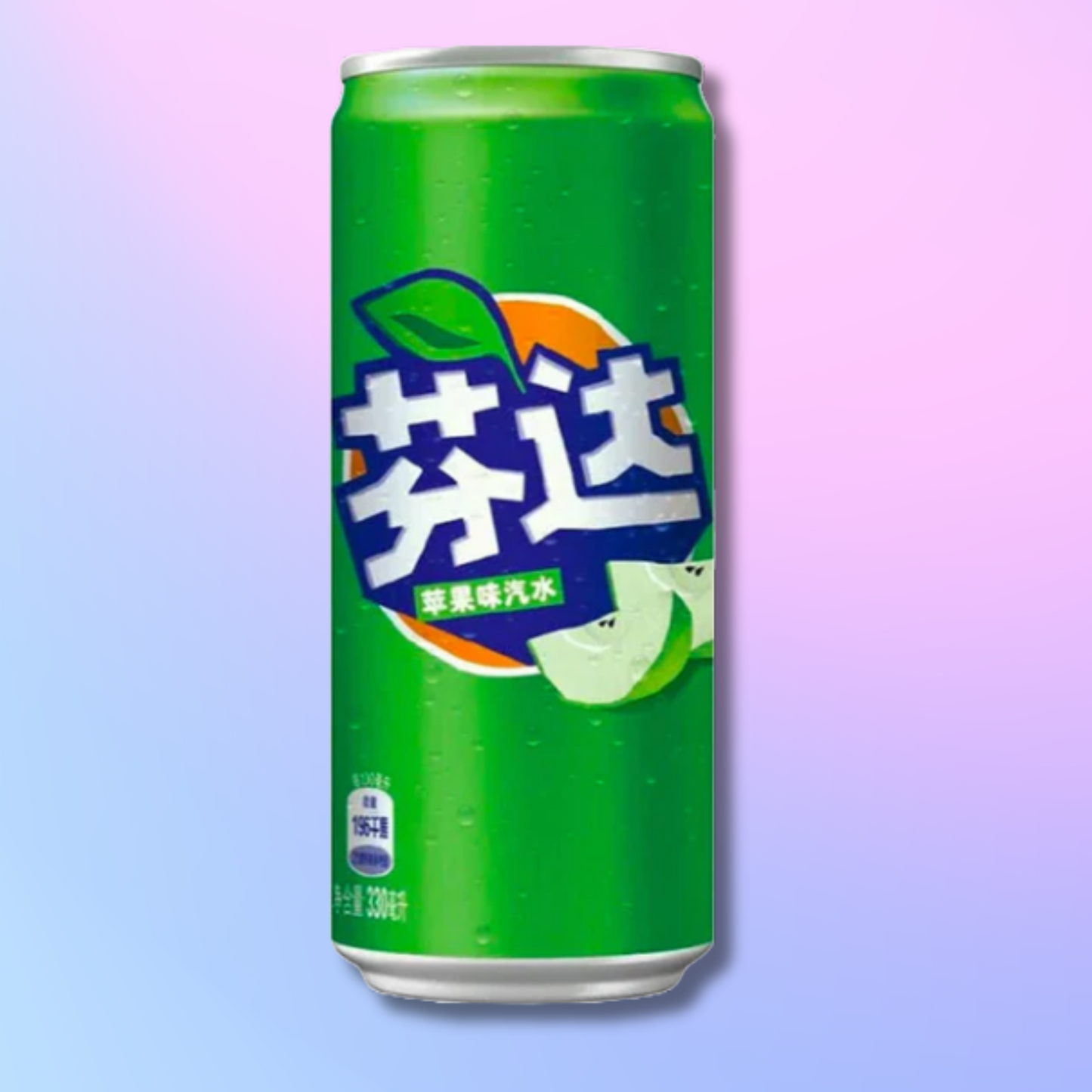 Fanta Green Apple China Cans 330ml