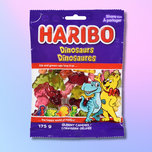 Haribo Dinosaurs Candy Peg Bag 142 g