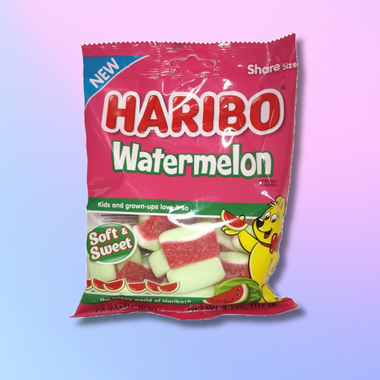 Haribo Soft & Sweet Watermelon Peg Bag 117 g