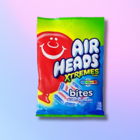 Airheads Xtremes Bites Bluest Raspberry 170 g