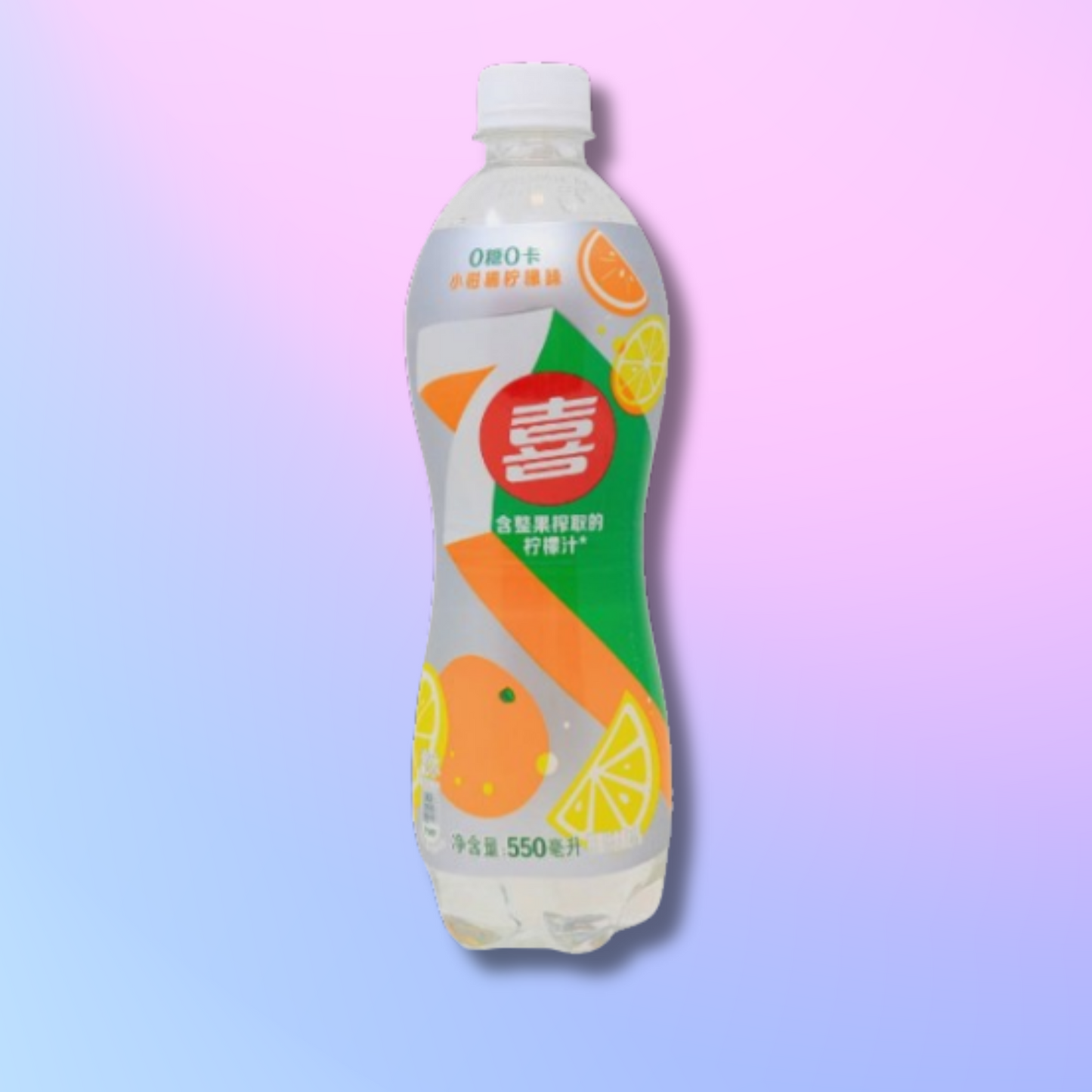 7up Zero Sugar Citrus Orange 500ml -China