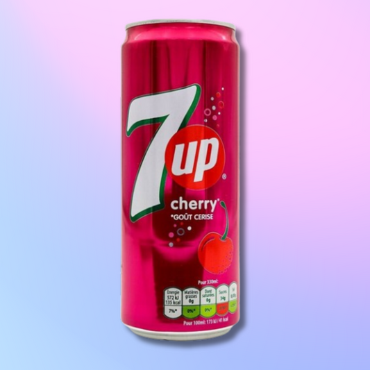 7up Cherry Slim Can 355ml