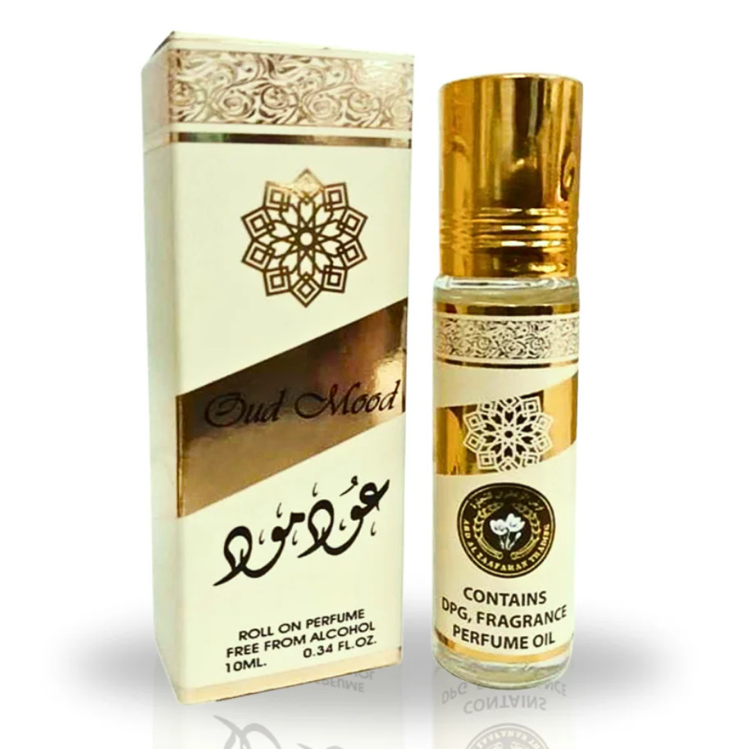 Oud Mood Perfume Oil by Ard al Zaafaran 10ml  Roll-On Perfume Oil