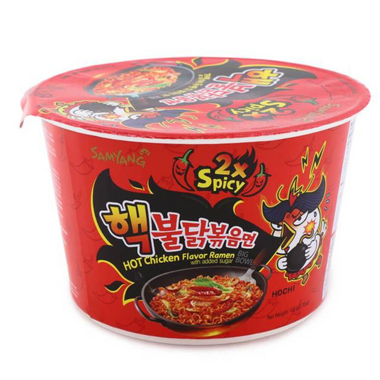 Samyang Buldak Hot Chicken 2X Spicy Ramen Bowl 105g