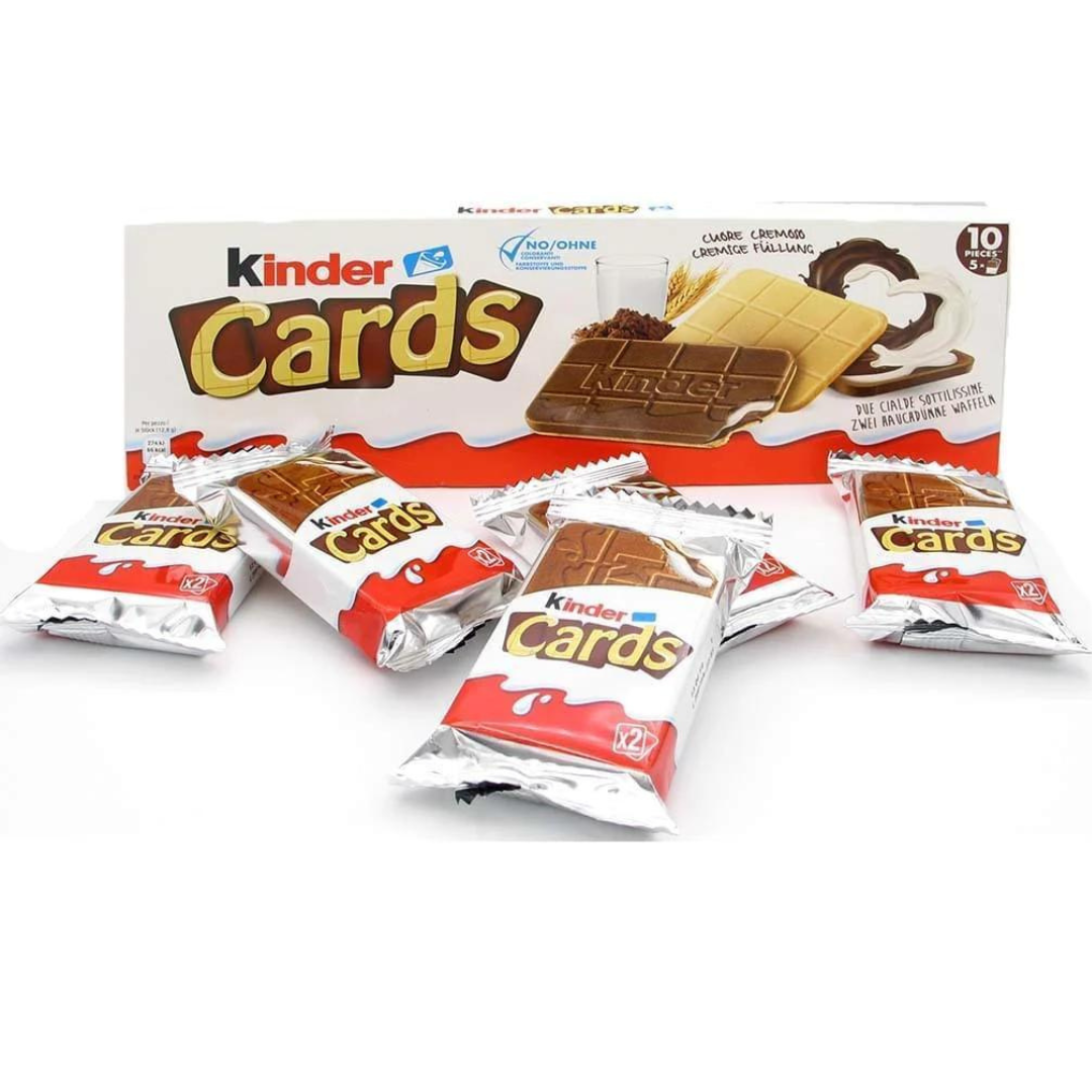 Kinder Cards (Pack of 5) 128g