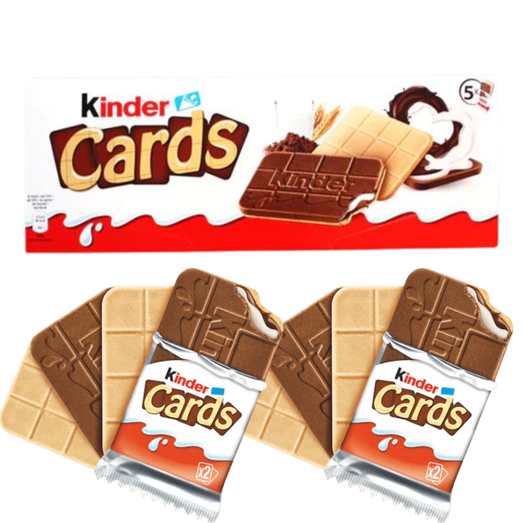 Kinder Cards (Pack of 5) 128g