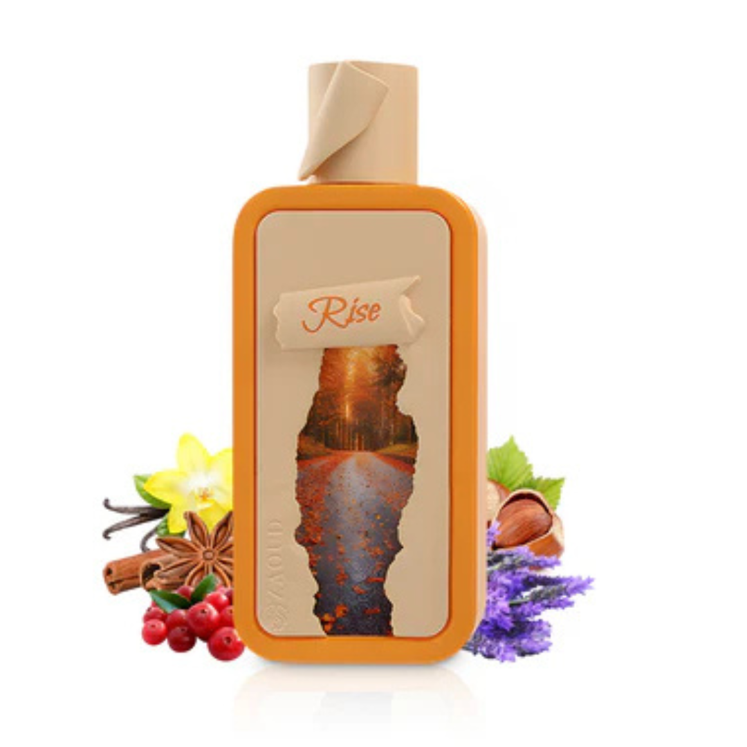 alt="Riiffs Seasons Rise 100ml EDP – fresh fragrance with citrus, floral, and woody accords for men and women"