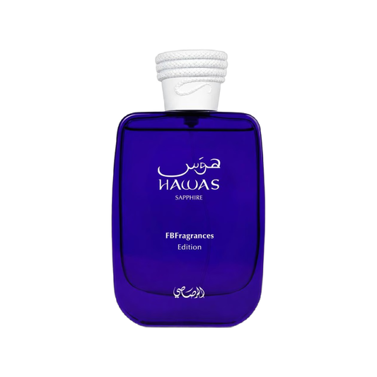 fb fragrances edition hawas sapphire bottle